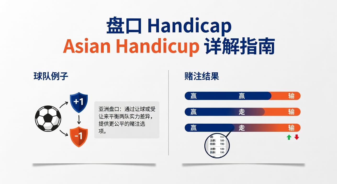 盘口 handicap asian handicap 投注指南 乐鱼体育官网