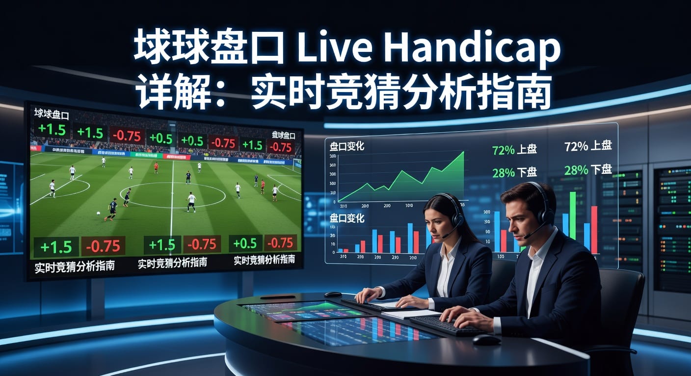 滚球盘口 live handicap：实时盘口变化深度解析与博彩策略