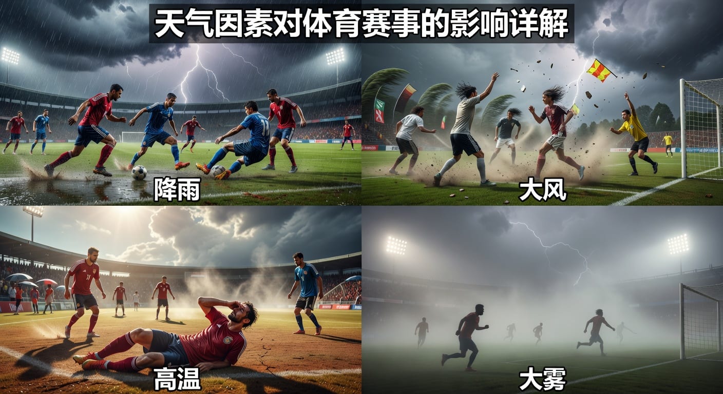 2026年世界杯投注网：天气因素如何影响比赛与博彩策略