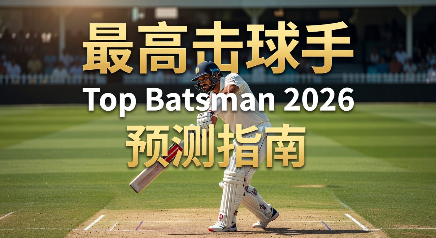 2026年世界杯投注：最高击球手 Top Batsman 表现与赔率解析