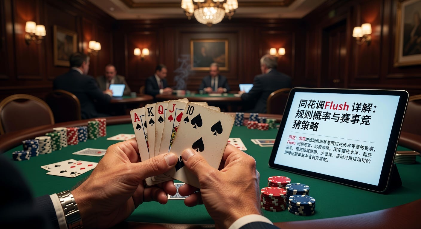 同花 flush 全解析：识别规则与实战判断