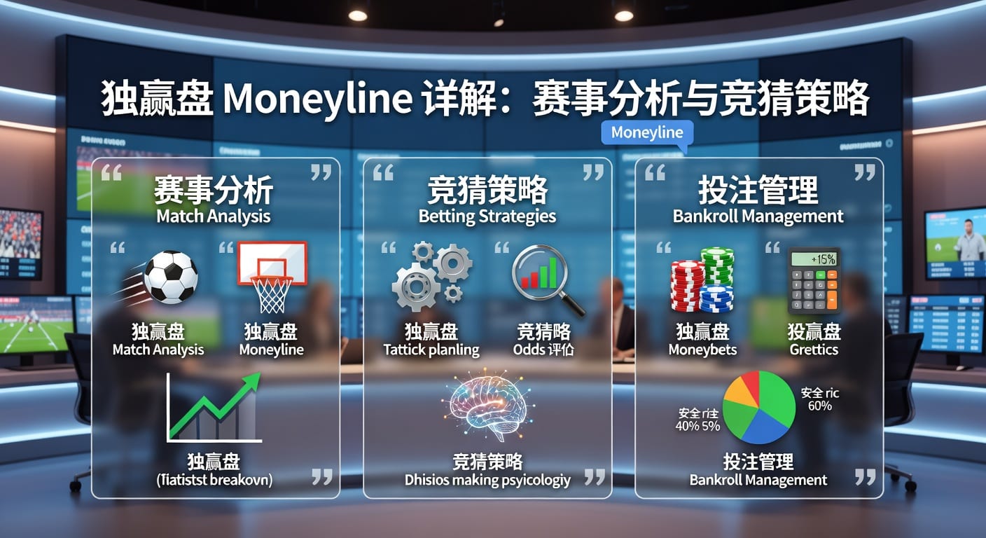 独赢盘 moneyline：投注技巧与实战判断
